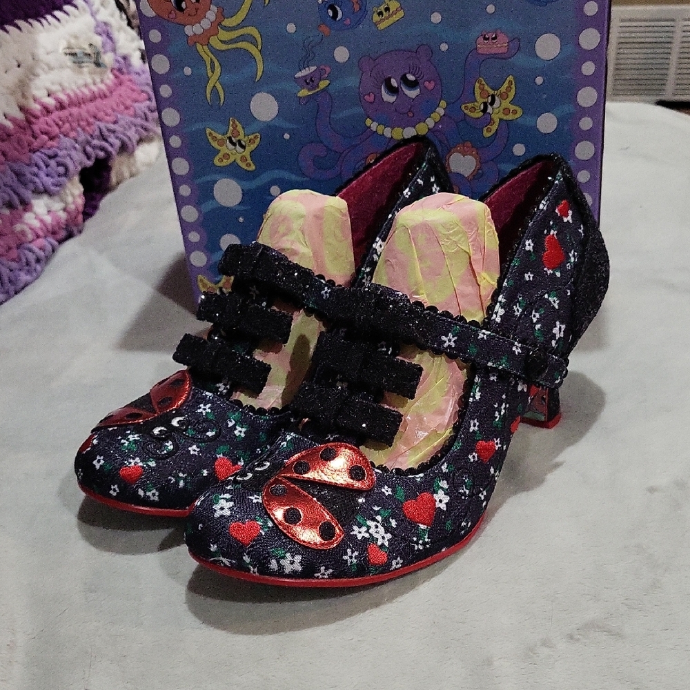 Irregular Choice Ladybuggin Heels